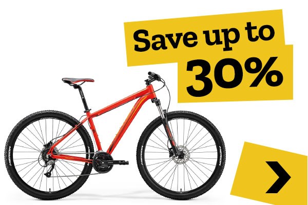 Mid-season Clearance - Mountain Bikes - Save up to 30%